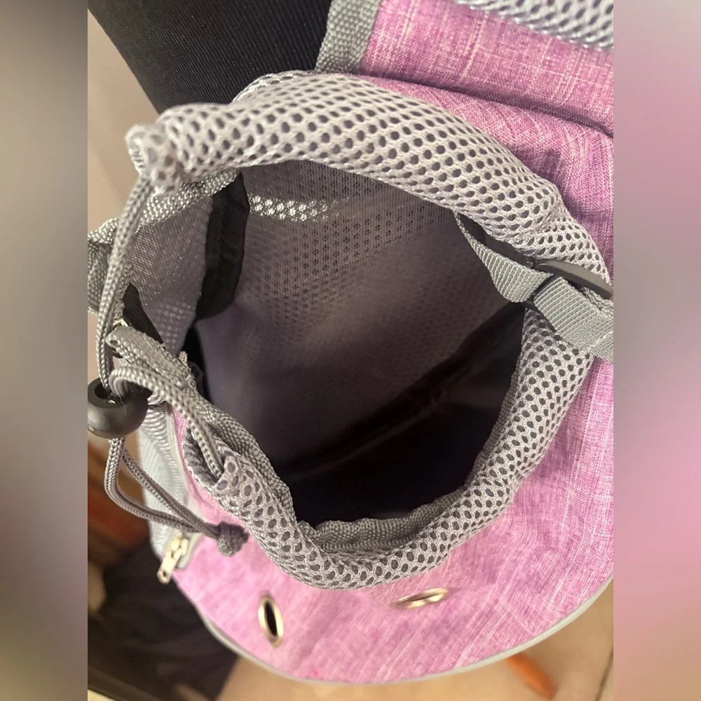 Dog Padded Crossbody Sling Pouch Carrier Designed For Small Medium Dogs. PetAmi